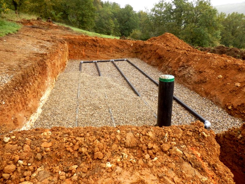 Leach Field Installation in Columbus, OH